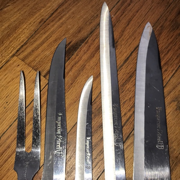 Household Knives Set Emperor Steel Japan Vtg - Picture 6 of 8